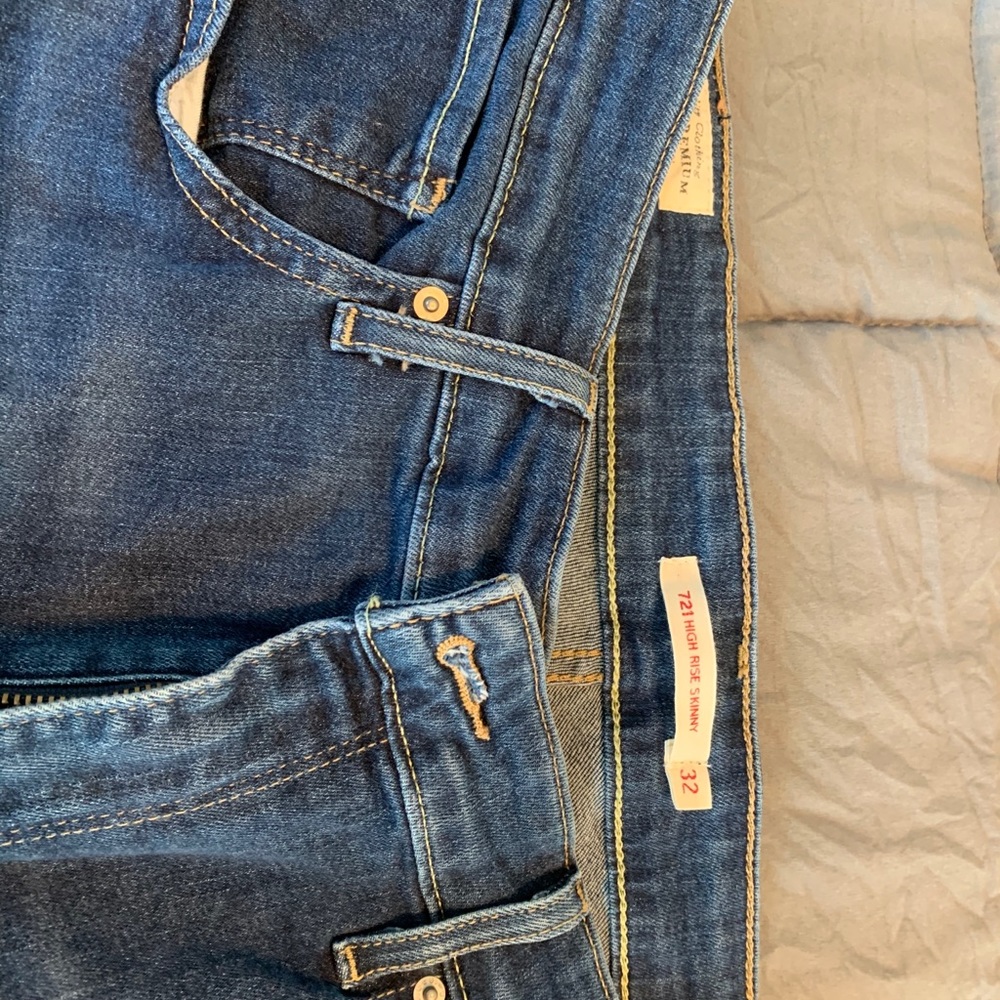 Levi 721 high rise skinny Jean